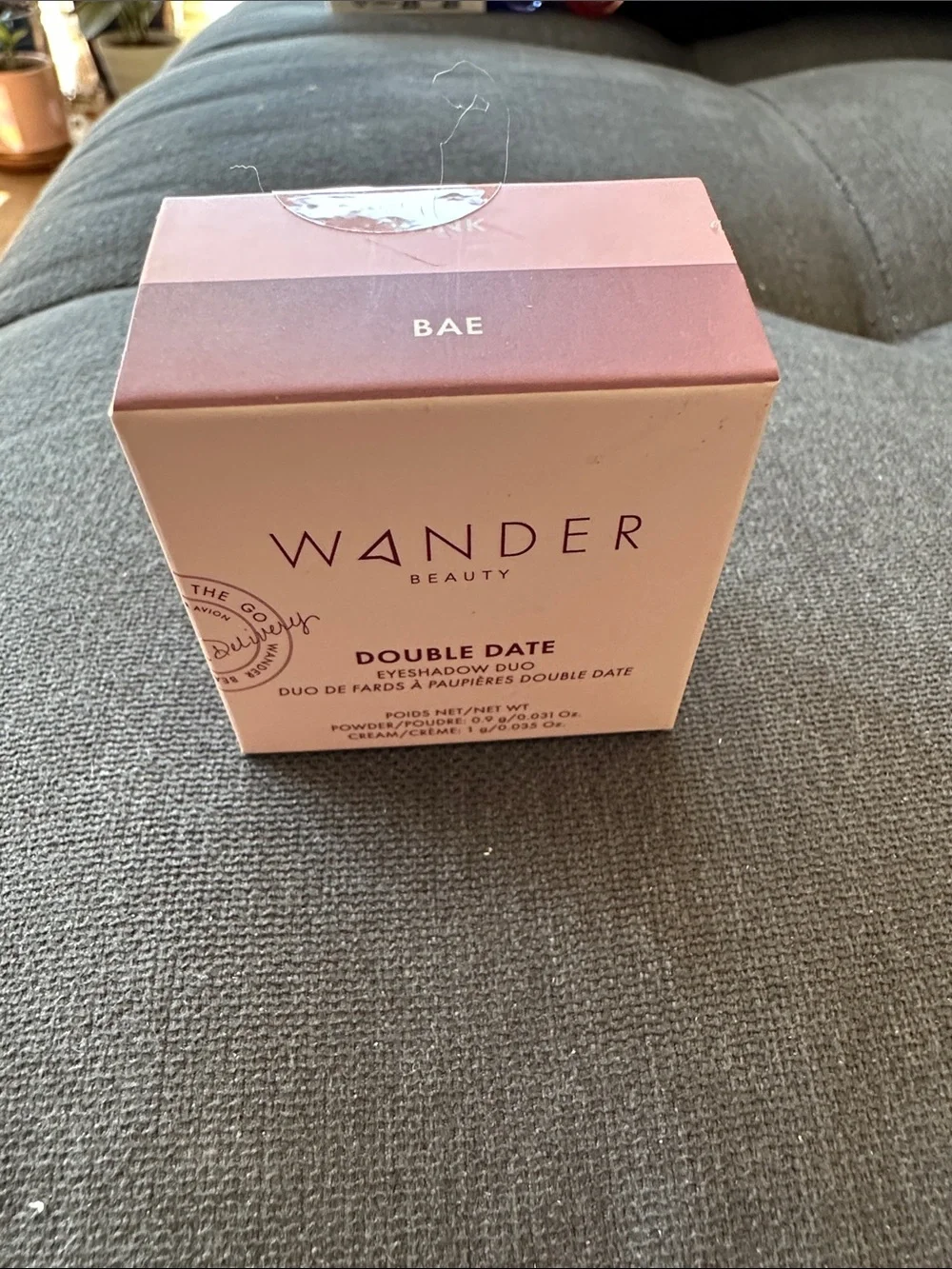 NIB Wander Beauty Double Date Eyeshadow Duo in the shade Wink/Bae